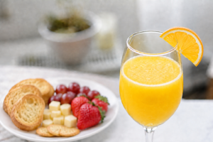 orange juice plater